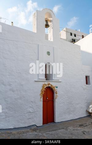 Kirche Agia Anna im Dorf Chora, Insel Skyros, Griechenland Stockfoto
