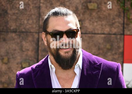 London, Großbritannien. 30. März 2025. Jason Momoa nimmt an der „A Minecraft Movie“-Weltpremiere auf dem Cineworld Leicester Square in London Teil. UK. Sonntag, 30. März 2025. Quelle: Bang Media International/Alamy Live News Stockfoto