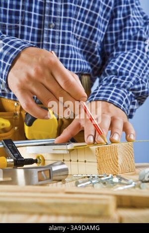 Schichten Stockfoto