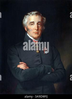 Arthur Wellesley, 1. Duke of Wellington, 1769 - 1852. Soldat und Staatsmann von Henry Perronet Briggs Stockfoto