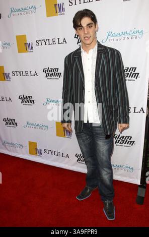 Juli 2009 - Santa Monica, Kalifornien, USA - 27. Juli 2009 - Santa Monica, Kalifornien - RJ Mitte. Die Style L.A. Swim & Resort Runway Fashion Show im Viceroy Hotel. Foto: Kevan Brooks/AdMedia Stockfoto