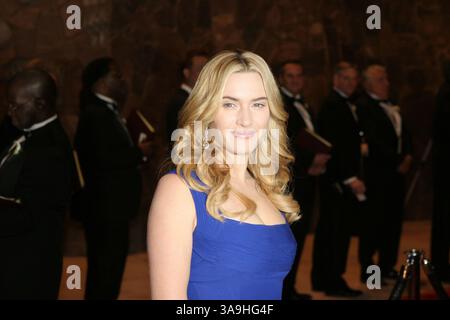 Januar 2007 - Palm Springs, CA, USA - KATE WINSLET kommt bei der Präsentation der Palm Springs International Film Festival Gala Awards im Palm Springs Convention Center an, wo sie den „Desert Palm Achievement Award“ erhält. Stockfoto