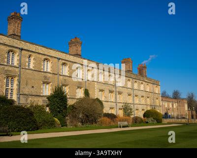 Chapel Court, Jesus College, University of Cambridge, Cambridge, Cambridgeshire, England, Großbritannien, GB. Stockfoto