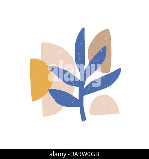 Abstrakte digitale Formen Stock Vektor