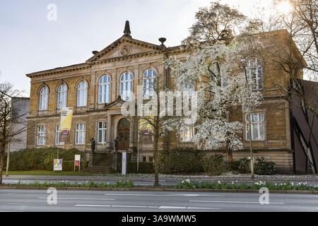 Kulturhistorisches Museum Osnabrück (engl Osnabrück oder Osnabrück, Niedersachsen, Deutschland) Stockfoto