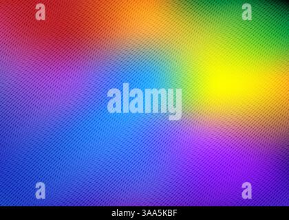 Ein abstrakter, farbenfroher Hintergrund mit lebendigen Farbtönen für künstlerische Anwendungen und gestalterische Aktivitäten Stock Vektor