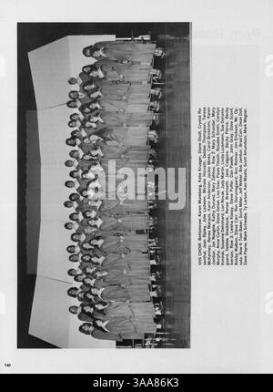 Das Jahrbuch der St. Anthony Village High School 1979 zeigt Studentenporträts, Leichtathletik, Clubs und die Höhepunkte der Fakultät aus dem akademischen Jahr 1978-1979. Stockfoto