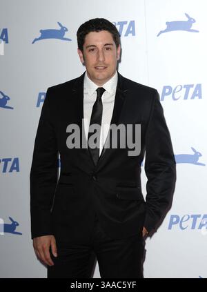 30. September 2015 – Hollywood, Kalifornien, USA – Jason Biggs besuchte am 30. September 2015 PETA's 35th Anniversary Party im Hollywood Palladium in Hollywood, Kalifornien. 2015 (Bild: © Dave Longendyke/Globe Photos via ZUMA Wire) Stockfoto