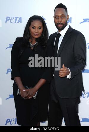 30. September 2015 - Hollywood, Kalifornien, USA - RZA nimmt am 30. September 2015 an der PETA 35th Anniversary Party im Hollywood Palladium in Hollywood Teil. 2015 (Bild: © Dave Longendyke/Globe Photos via ZUMA Wire) Stockfoto