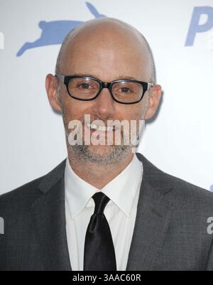 30. September 2015 - Hollywood, Kalifornien, USA - Moby nahm am 30. September 2015 an der PETA's 35th Anniversary Party im Hollywood Palladium in Hollywood Teil. 2015 (Bild: © Dave Longendyke/Globe Photos via ZUMA Wire) Stockfoto