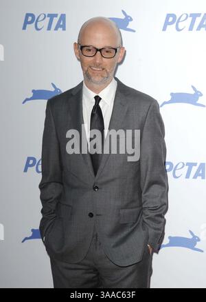 30. September 2015 - Hollywood, Kalifornien, USA - Moby nahm am 30. September 2015 an der PETA's 35th Anniversary Party im Hollywood Palladium in Hollywood Teil. 2015 (Bild: © Dave Longendyke/Globe Photos via ZUMA Wire) Stockfoto