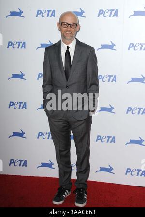 30. September 2015 - Hollywood, Kalifornien, USA - Moby nahm am 30. September 2015 an der PETA's 35th Anniversary Party im Hollywood Palladium in Hollywood Teil. 2015 (Bild: © Dave Longendyke/Globe Photos via ZUMA Wire) Stockfoto
