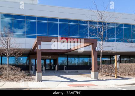 Deerfield, Illinois, USA – 27. März 2022: Walgreen's Hauptsitz in Deerfield, Illinois, USA. Stockfoto