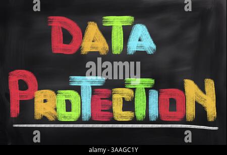 Datenschutzkonzept Stockfoto