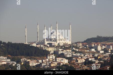Besichtigungstour auf einer Bosporus-Kreuzfahrt, Istanbul, Türkei, Asien Stockfoto