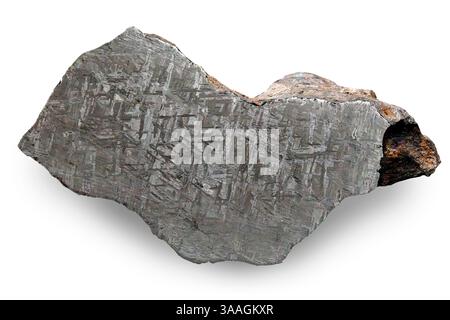 Cruz del Aire (Eisen, Oktaeder), Sabinas Hidalgo, Nuevo Leon, Mexiko Stockfoto