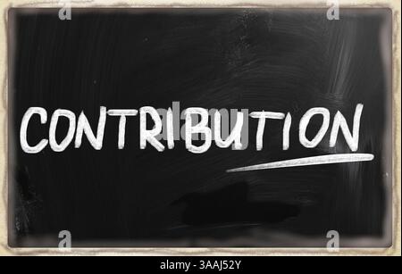 Geschäftsideen mit weißer Kreide auf einer Tafel handschriftliche Stockfoto