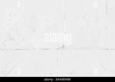 Weißes Porzellan gres Fliesen Hintergrund, Vektorbild. Stock Vektor