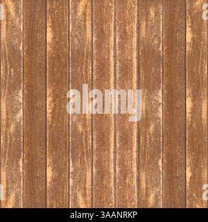Vertikale Holzdielen zeigen eine verwitterte und rustikale Textur, die einen natürlichen Hintergrund schafft Stockfoto