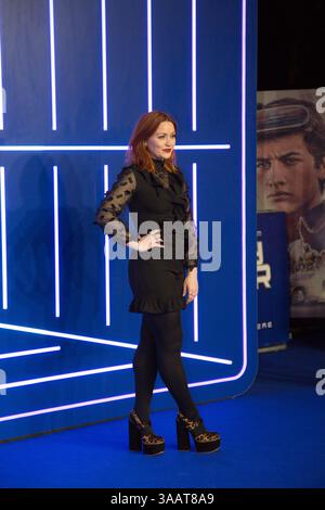 19. März 2018 – London, Vereinigtes Königreich Großbritannien und Nordirland – Arielle Free kommt am 19. März 2018 zur europäischen Premiere von „Ready Player One“ im Vue West End in London, England (Credit Image: © Famous/Ace Pictures via ZUMA Press) Stockfoto