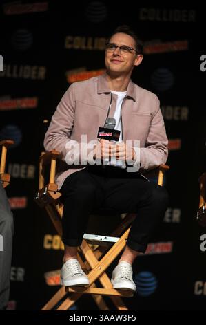 NEW YORK, NY - 6. OKTOBER: Gast an der New York Comic Con Live Stage in Partnerschaft mit FANDOM und Twitch am 6. Oktober 2017 in New York City... People: Guest. (Kreditbild: © SMG via ZUMA Wire) Stockfoto