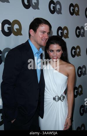 LOS ANGELES, KALIFORNIEN – 17. NOVEMBER: Channing Tatum Jenna Dewan nimmt am 17. November 2010 an der GQ 2010 „Men of the Year“ Party im Chateau Marmont Teil. . Leute: Channing Tatum Jenna Dewan. (Kreditbild: © SMG via ZUMA Wire) Stockfoto