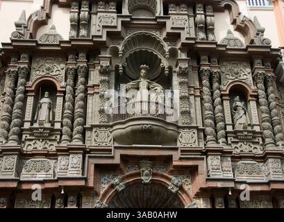 Kirche La Merced in Lima (16. Jahrhundert), Stadt Lima, Perú. Stockfoto