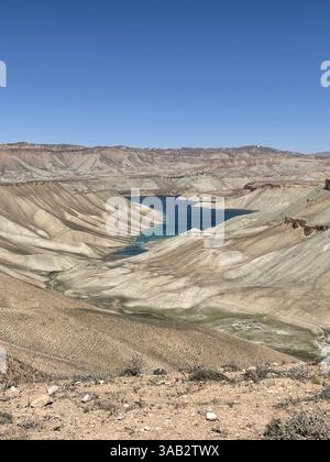 Der Canyon zwischen den Bergen im Band-e-Amir-Nationalpark, Afghanistan. Stockfoto