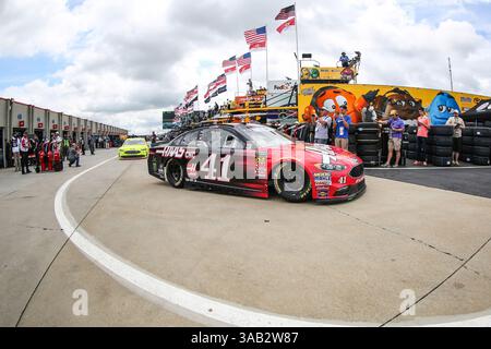 26. Mai 2018: Monster Energy NASCAR Cup Series Pilot Kurt Busch (41) macht sich auf den Weg zum Coca-Cola 600 Training. Concord, NC Jonathan Huff/CSM(Credit Image: &Copy; Jonathan Huff/CSM via ZUMA Wire) Stockfoto