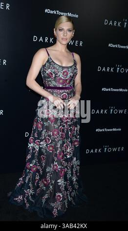 NEW YORK, NY – JULI 31: Katheryn Winnick nimmt am 31. Juli 2017 an der New Yorker Premiere des Dark Tower Teil. (Kreditbild: © SMG via ZUMA Wire) Stockfoto