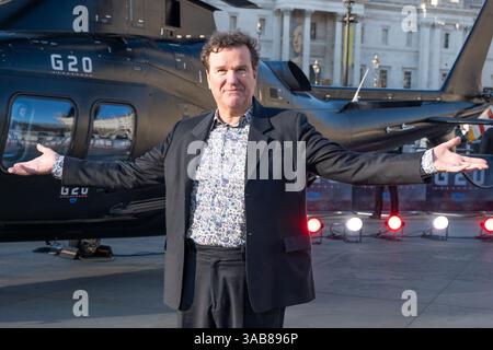 London, Großbritannien. April 2025. Douglas Hodge nimmt am Londoner Fotocall „G20“ am Trafalgar Square in London Teil. UK. Dienstag, 1. April 2025. Quelle: Bang Media International/Alamy Live News Stockfoto