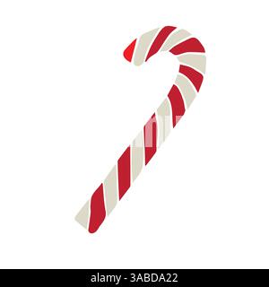 Vektor Hand gezeichnete farbige Weihnachtsbonbons Stock Vektor