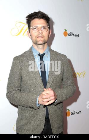 März 2018 - Los Angeles, CA, USA - LOS ANGELES - 13. März: Adam Scott bei der Premiere von „Flower“ im ArcLight Theater am 13. März 2018 in Los Angeles, CA (Kreditbild: © Kathy Hutchins Via ZUMA Wire) Stockfoto