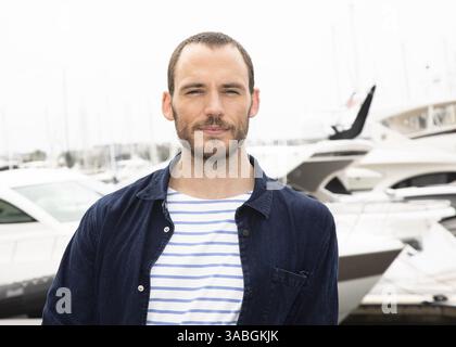 21. Mai 2018: Hollywood, Kalifornien, USA: Der Schauspieler SAM CLAFLIN wirbt für den Film „Adrift“ in Hollywood. (Bild: © Armando Gallo/ZUMA Studio) Stockfoto