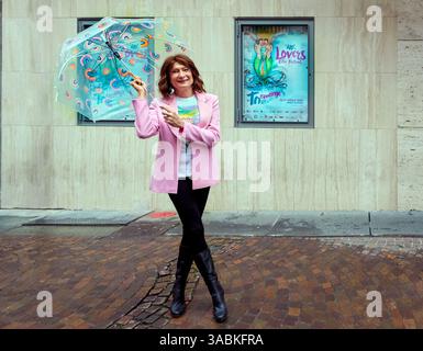 Turin, Italien. April 2025. Torino Cinema Massimo Präsentation des Lovers Film Festival: Das am längsten laufende LGBTQI Filmfestival in Europa und dritter in der Welt, Regie: Vladimir Luxuria, wird 40 Jahre alt. Quelle: Unabhängige Fotoagentur/Alamy Live News Stockfoto