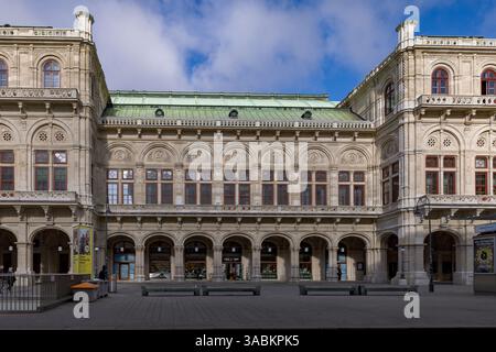 Publikum, Wiener Staatsoper, Wien, Österreich Stockfoto