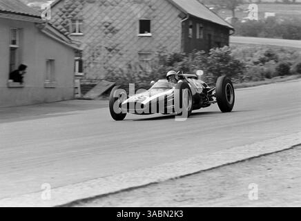 Tony Maggs (RSA) Cooper T60 ging nach Getriebeproblemen in den Ruhestand...Grand Prix von Belgien, Spa-Francorchamps, 17. Juni 1962. (Kreditbild: ©Sutton Motorsports/ZUMA Press) Stockfoto