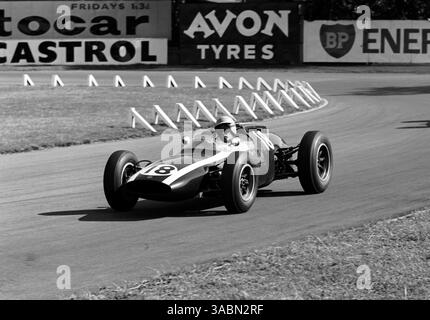 Tony Maggs (RSA) Cooper T60 belegte den sechsten Platz... der britische Grand Prix, Aintree, 21. Juli 1962. (Kreditbild: ©Sutton Motorsports/ZUMA Press) Stockfoto