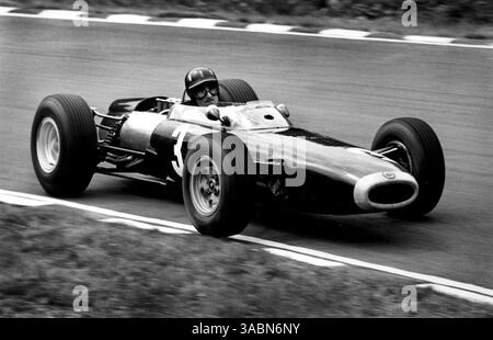 Graham Hill (GBR) BRM P261 belegte den zweiten Platz...britischer Grand Prix, Brands Hatch, 11. Juli 1964. (Kreditbild: ©Sutton Motorsports/ZUMA Press) Stockfoto