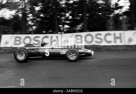 Graham Hill (GBR) BRM P261 wurde Vierter...großer Preis Deutschlands, Nürburgring, 7. August 1966. (Kreditbild: ©Sutton Motorsports/ZUMA Press) Stockfoto