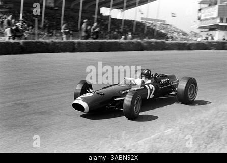 Graham Hill (GBR) BRM P261 wurde Zweiter...großer Preis der Niederlande, Zandvoort, 24. Juli 1966. (Kreditbild: ©Sutton Motorsports/ZUMA Press) Stockfoto