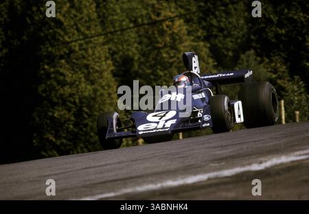 Patrick Depailler (FRA) Tyrrell 007/4 belegte den fünften Grand Prix von Kanada, Mosport Park, 22. September 1974. (Kreditbild: ©Sutton Motorsports/ZUMA Press) Stockfoto