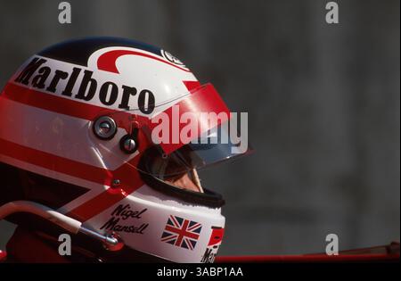 Nigel Mansell (GBR) Ferrari 640.Formel-1-Weltmeisterschaft 1989 (Credit Image: ©Sutton Motorsports/ZUMA Press) Stockfoto