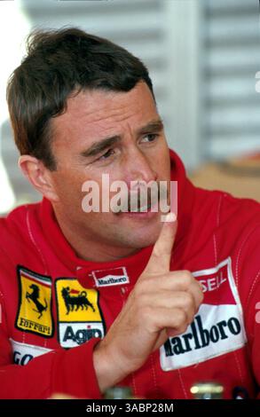Nigel Mansell (GBR) Ferrari 640.Formel-1-Weltmeisterschaft 1989 (Kreditbild: ©Sutton Motorsports/ZUMA Press) Stockfoto
