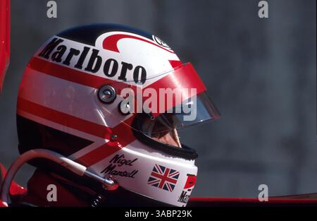 Nigel Mansell (GBR) Ferrari 640..Formel-1-Weltmeisterschaft 1989 (Bild: ©Sutton Motorsports/ZUMA Press) Stockfoto