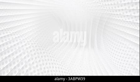 Weißer abstrakter Hintergrund modern. Moderner Weißer Hintergrund. Technologie Banne . Weißer geometrischer abstrakter Hintergrund überlappt sich auf hellem Raum Stockfoto