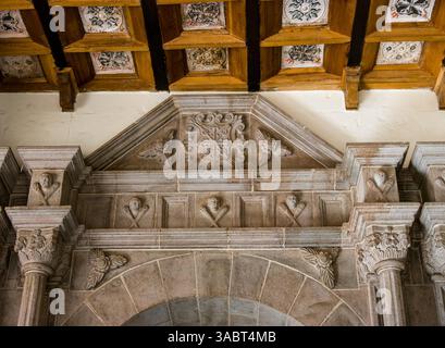 Coricancha mit dem Kloster Santo Domingo in Cuzco, Perú. Stockfoto