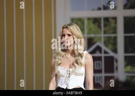 Melissa Naschenweng (Sängerin/Künstlerin) in der ARD-Sendung immer wieder Sonntags, Rust, Deutschland/Deutschland Stockfoto