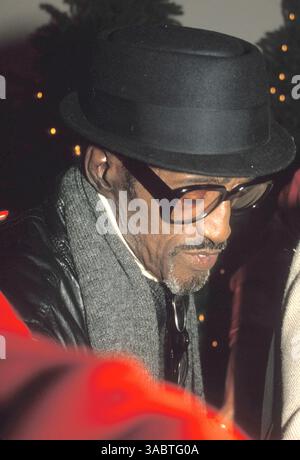 November 1989 – Los Angeles, CA, USA – US-amerikanischer Entertainer und Schauspieler SAMMY DAVIS JR. (8. Dezember 1925 C 16. Mai 1990) ist auf einem Foto von 1989 zu sehen. (Bild: © Kathy Hutchins/ZUMA Press) Stockfoto