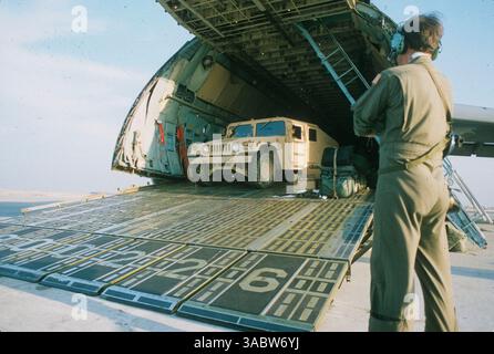 Februar 2007 - am Land, Persischer Golf - US Land and Air Operation Desert Operation (Foto: © Gary kieffer /ZUMA Press) EINSCHRÄNKUNGEN: (Datei Foto: Exaktes Datum und Ort unbekannt) Stockfoto